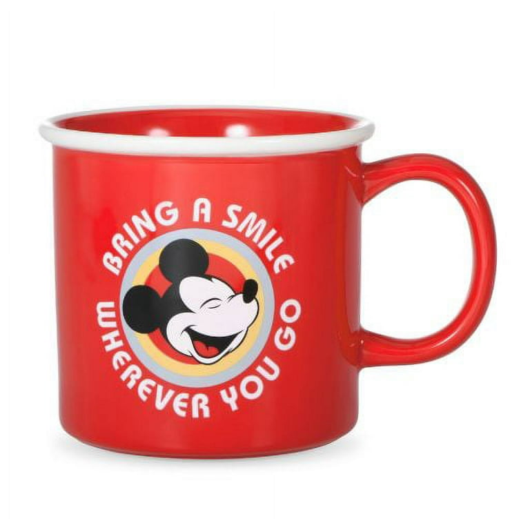 Hallmark Disney Mickey Bring A Smile Wherever You Go Coffee Mug