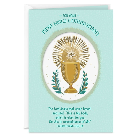 DaySpring First Communion Card (God Bless You)