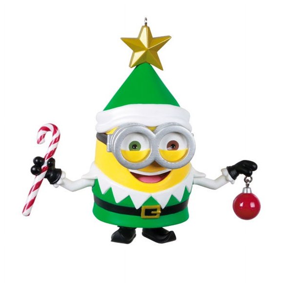 Hallmark Keepsake Mini Décoration De Noël 2024, Minions Just A Little Shake, Cadeaux De Film 2,5 Cm