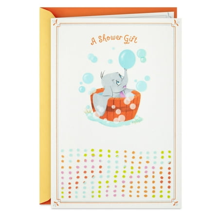 Hallmark Disney Baby Shower Card (Shower Gift for Your New Squirt)