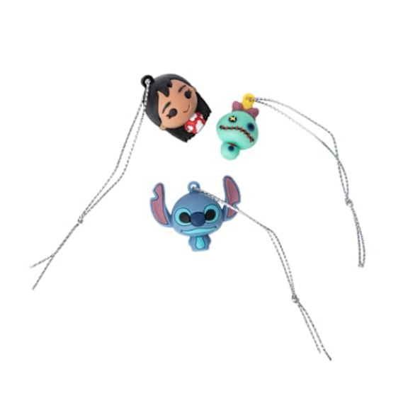 Hallmark Disney Lilo & Stitch Mini Christmas Tree Ornaments, 3-Pack (Stitch, Lilo & Scrump)
