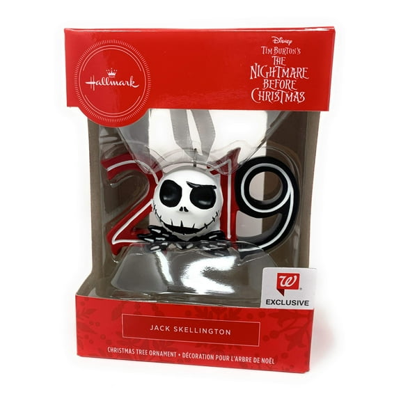 Hallmark - Disney Nightmare Before Christmas Jack Skellington 2019 Christmas Ornament 25 Years Anniversary