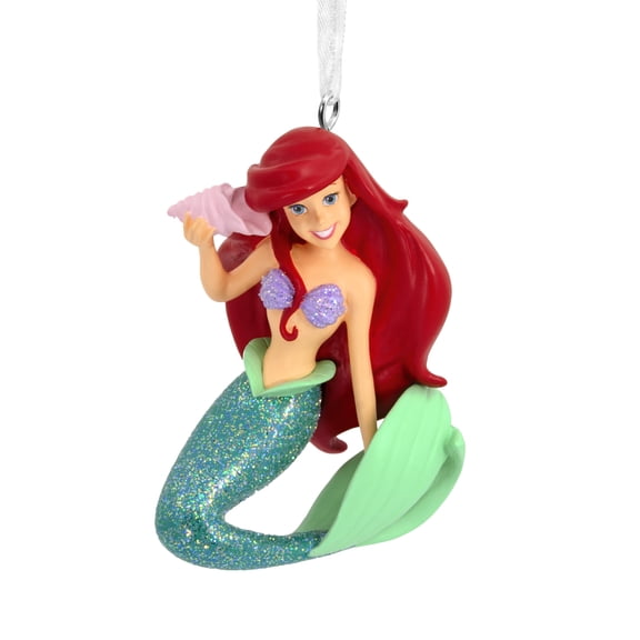 Hallmark Disney The Little Mermaid Ariel With Seashell Christmas Ornament