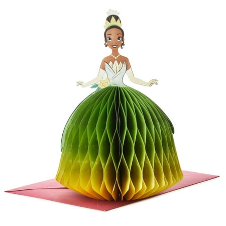Hallmark Disney The Princess And The Frog Tiana Ray Of Light Honeycomb 3D Pop-Up Card