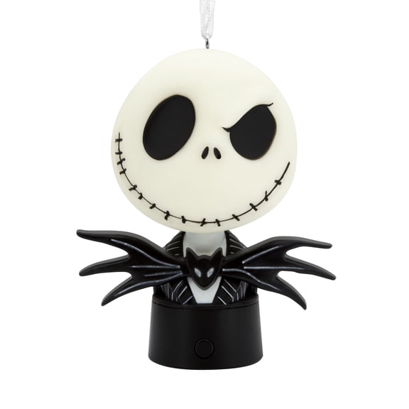 Hallmark Disney Tim Burton's The Nightmare Before Christmas Jack Skellington with Light Ornament, 0.17lbs