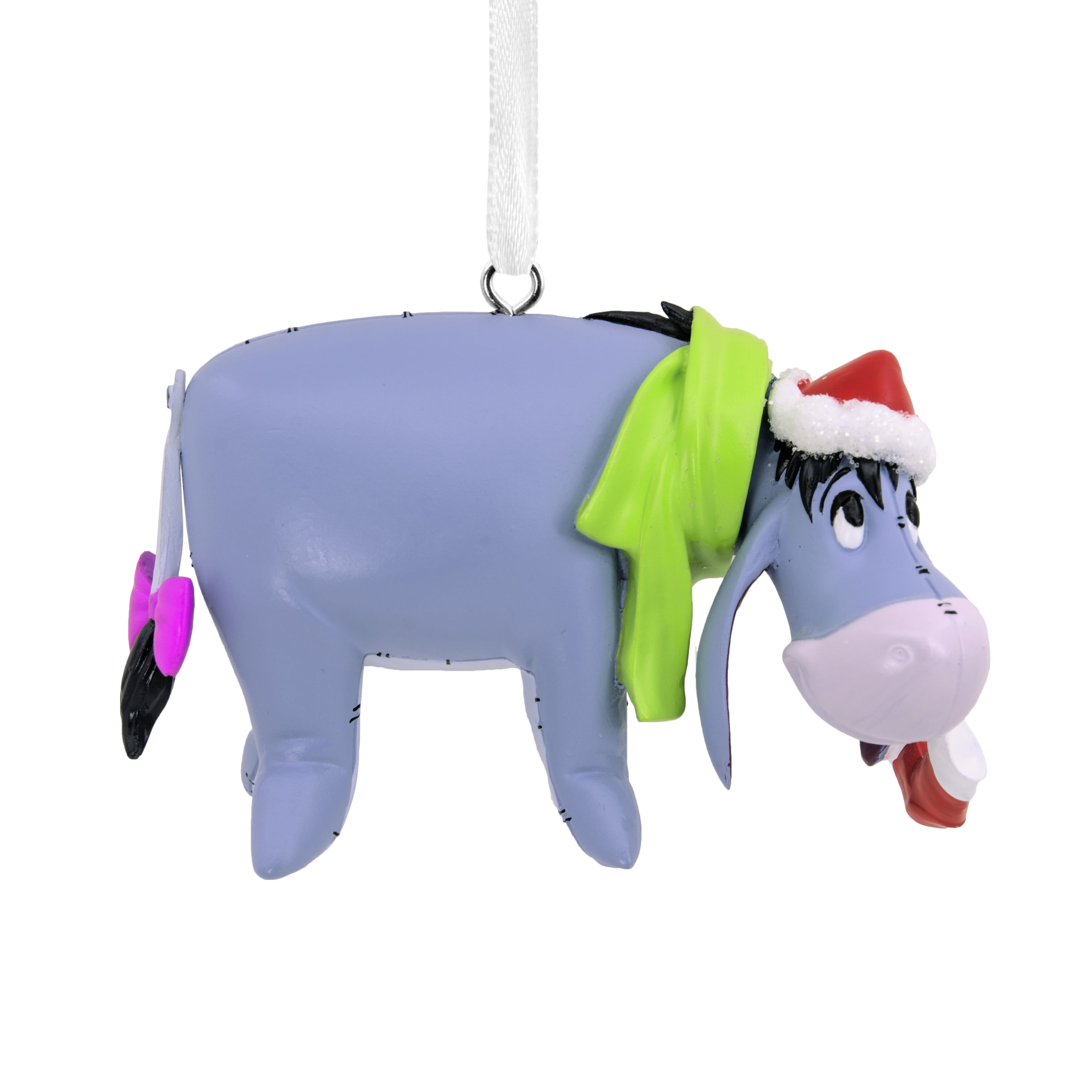 Hallmark Disney Winnie the Pooh Eeyore with Stocking Ornament, 0.12lbs