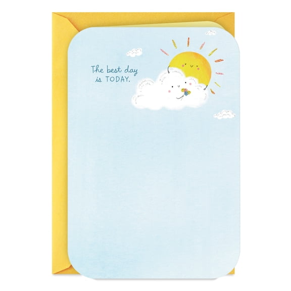 Hallmark Encouragement Card (Best Day is Today)