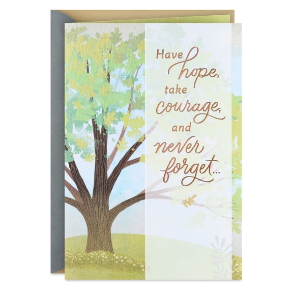 Hallmark Encouragement Card (Have Hope, Take Courage)
