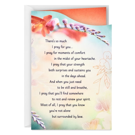 Hallmark Encouragement Card (I Pray for You)