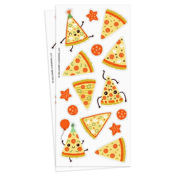 Hallmark Scented Stickers (Pizza), 2 Sheets