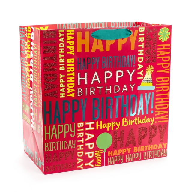 Hallmark Extra Large Birthday Gift Bag (Happy Birthday)