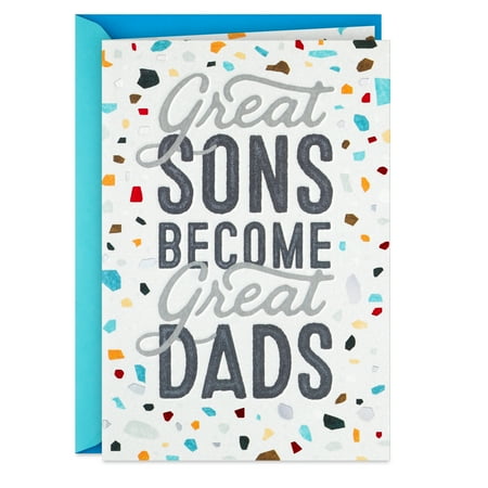 Hallmark Father's Day Greeting Card for Son (Great Sons Become Great Dads)