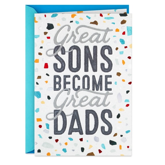 Hallmark Father's Day Greeting Card for Son (Great Sons Become Great Dads)