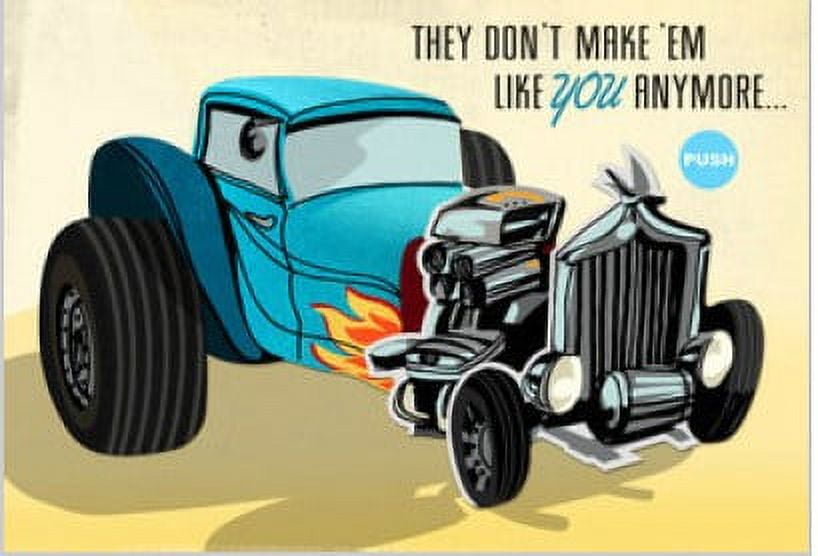 Hallmark Fathers Day Card with Sound and Motion (Vintage Car, One of a Kind)