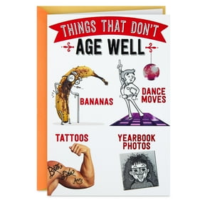Hallmark Funny Birthday Card (Aging Well)