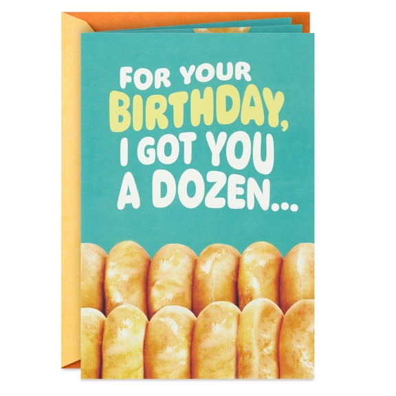 Hallmark Funny Birthday Card (Dozen or So Doughnuts)