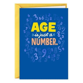Hallmark Funny Birthday Card (Enormous Number)