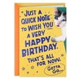 thumbnail image 1 of Hallmark Funny Birthday Card (I Gotta Go), 1 of 8