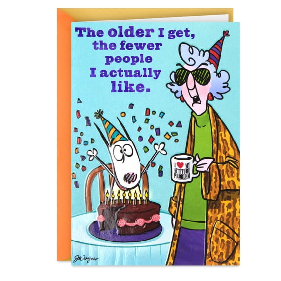 Hallmark Funny Birthday Card (Maxine You Made the Cut)