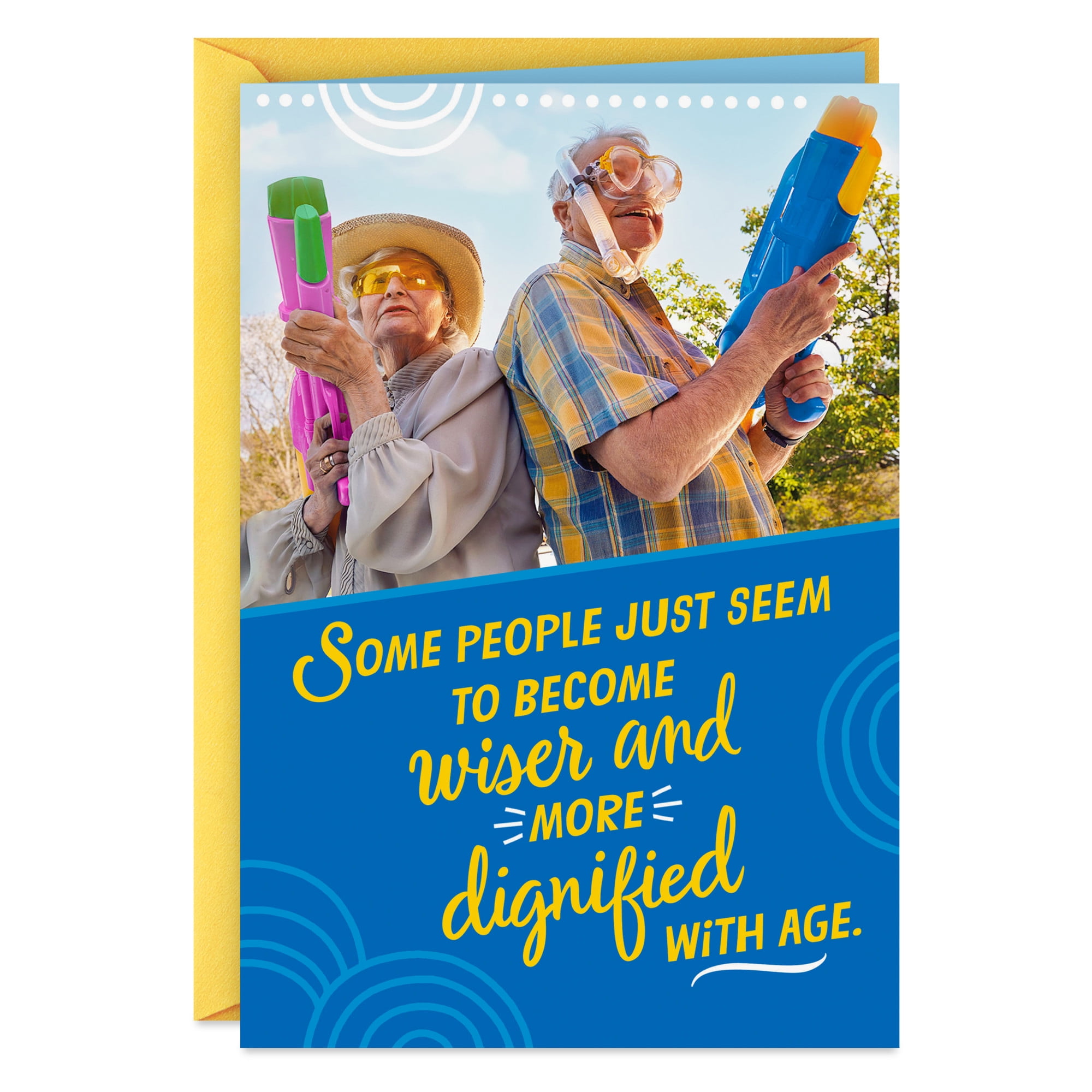 Hallmark Sentimental Studios A Hmk Co. Birthday Card For Anyone - Dignified Birthday