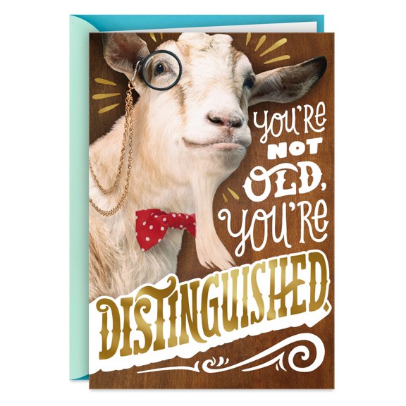 Hallmark Funny Birthday Card (You Distinguished Fart)