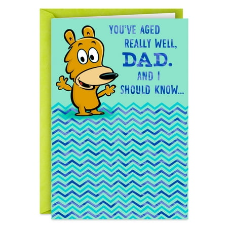 Hallmark Funny Birthday Card for Dad (You've Aged Really Well)