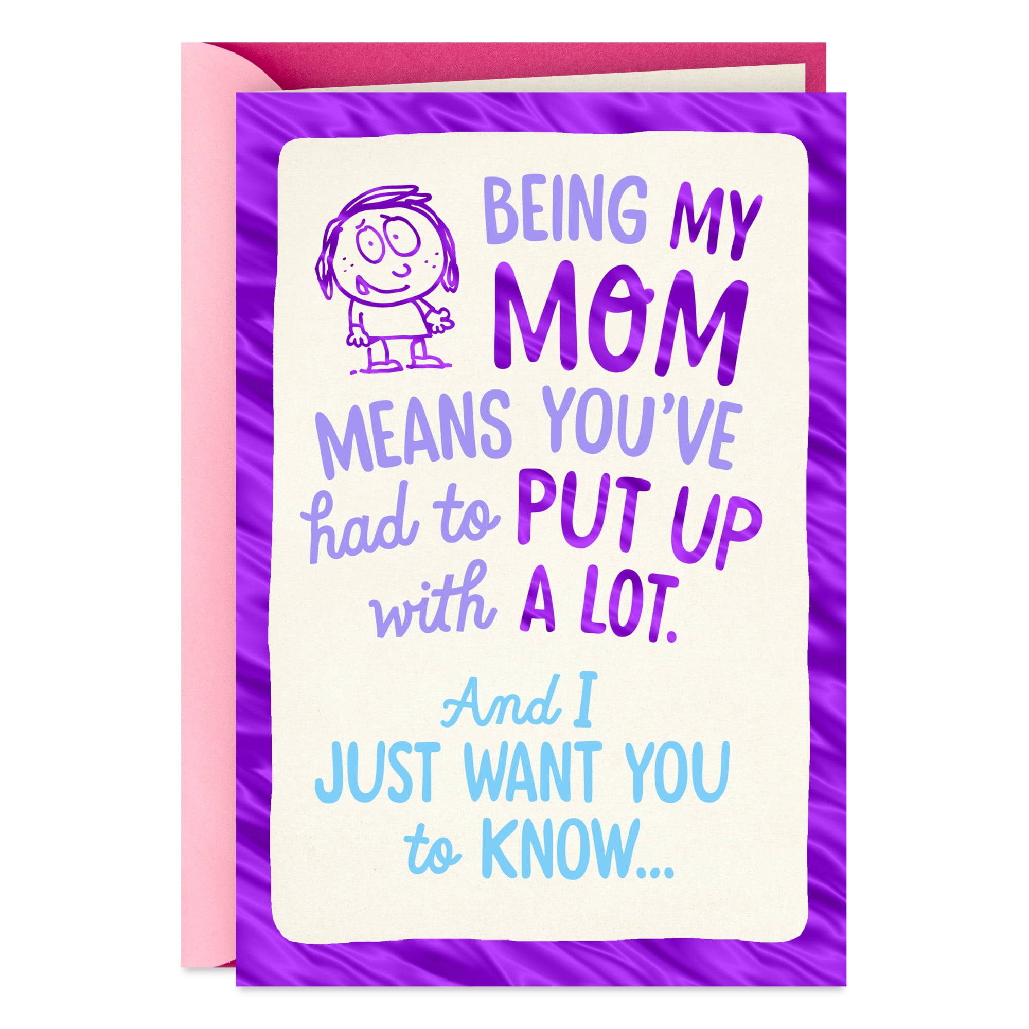 Hallmark Funny Birthday Card for Mom (Not Over Yet)