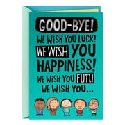 Hallmark Funny Goodbye Card From All We Wish You Werent Going