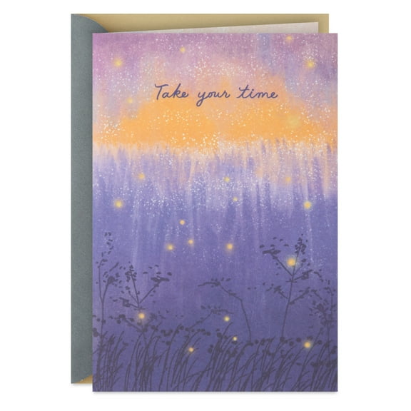 Hallmark Sympathy Card (Take Your Time)