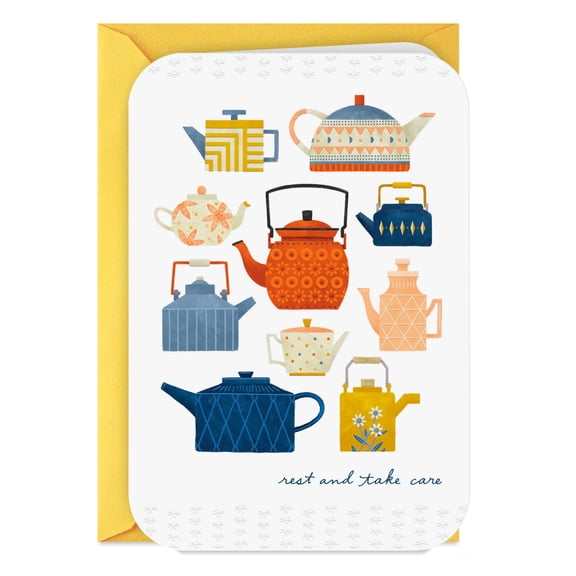 Hallmark Get Well Card (Rest and Take Care)