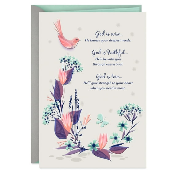 DaySpring Religious Get Well Card (On Your Journey Back to Health)