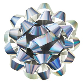 Hallmark Gift Bow (Holographic Silver)