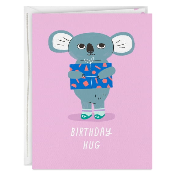 Hallmark Good Mail Birthday Card (Hug for You)