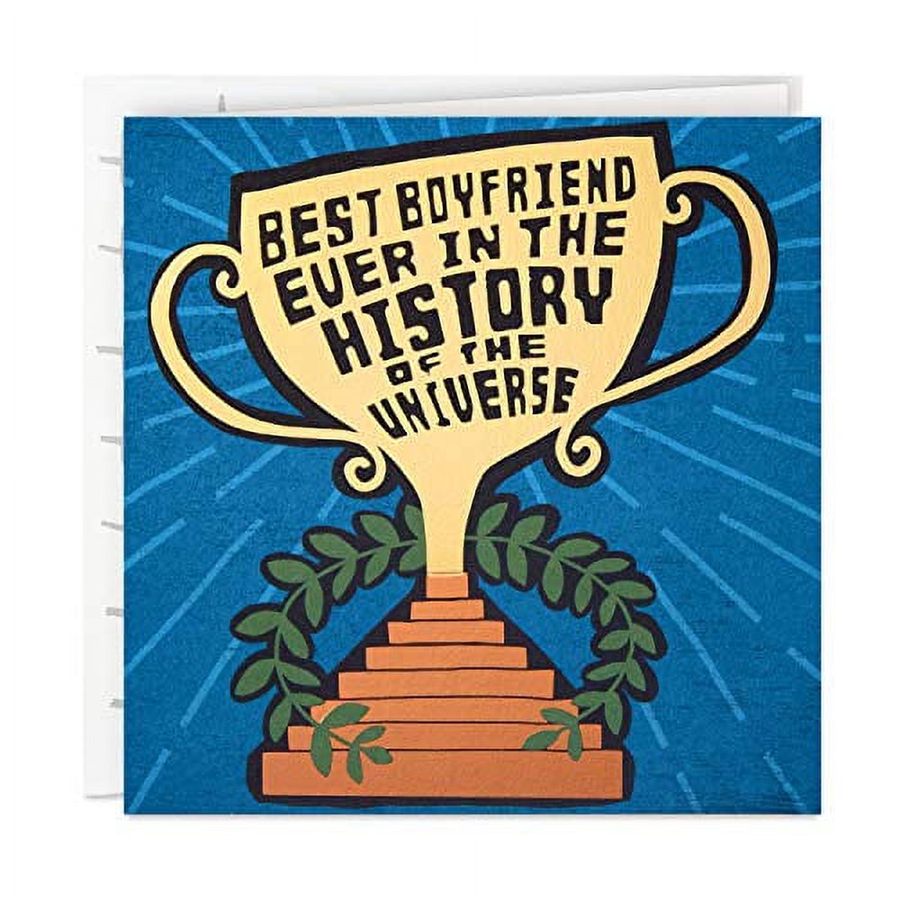 Hallmark Good Mail Birthday Card or Anniversary Card for Boyfriend