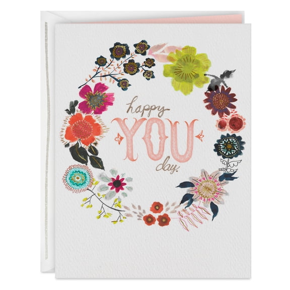 Hallmark Good Mail Blank Birthday Card (Happy You Day)