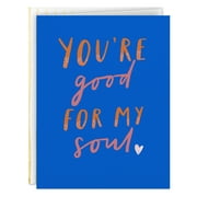 Hallmark Good Mail Blank Thinking of You or Friendship Greeting Card Youre Good for My Soul.