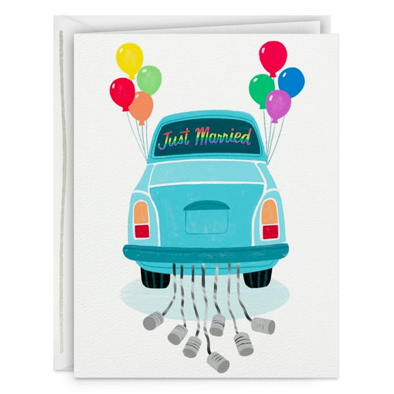 Hallmark Good Mail Funny Wedding Card (You Two Scream "Happily Ever After")