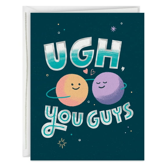 Hallmark Good Mail Funny Wedding or Anniversary Card (Too Cute for This World)
