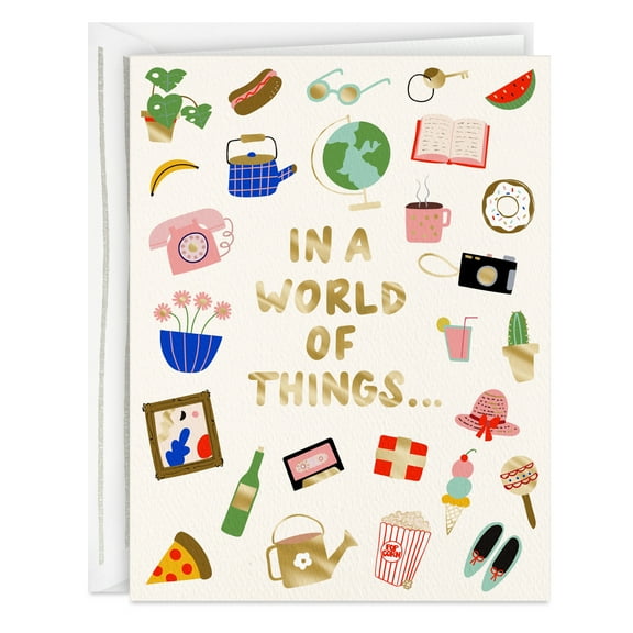 Hallmark Good Mail Love or Friendship Card (You're the Best Thing)