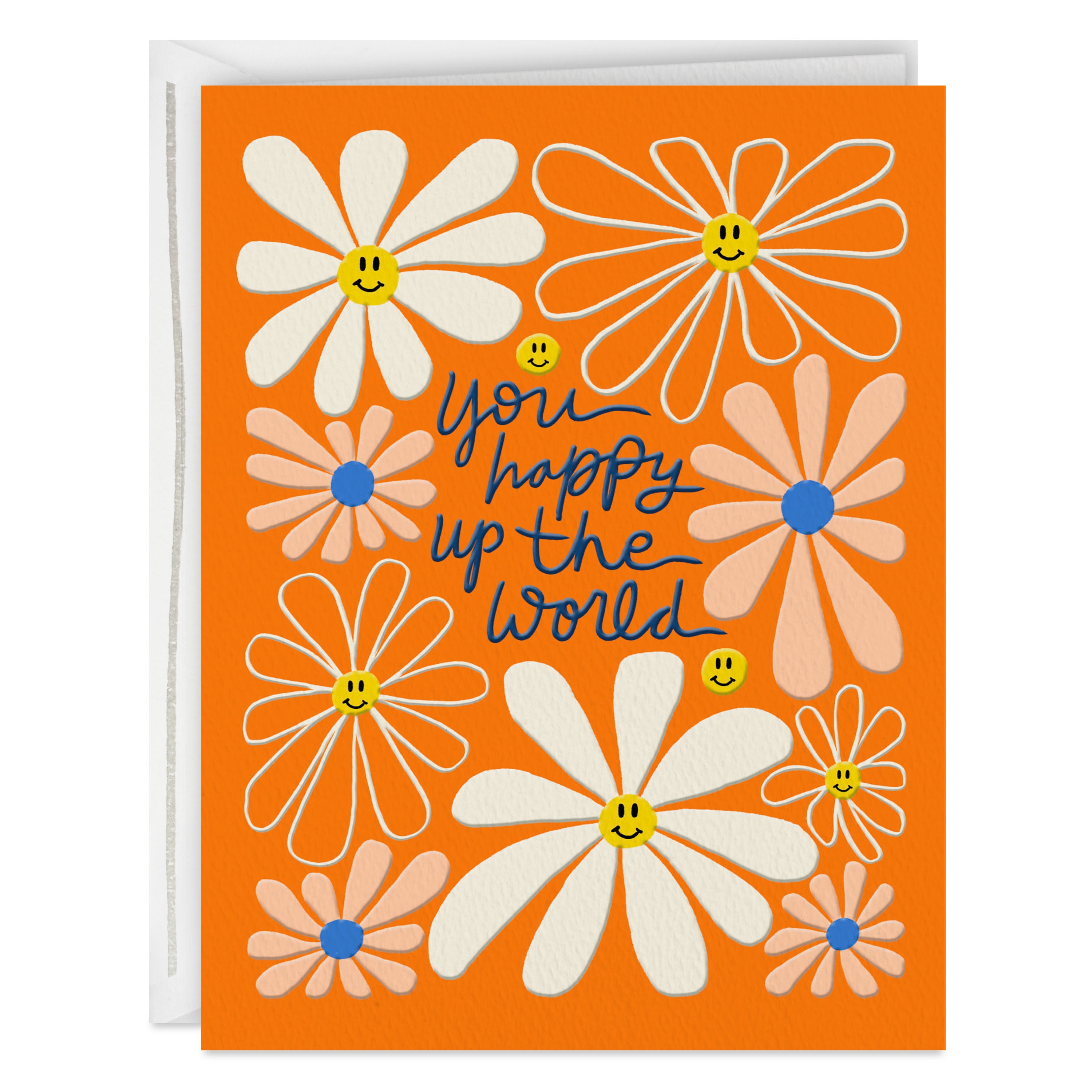 Hallmark Good Mail Thinking of You or Thank-You Card (You Happy Up the World)