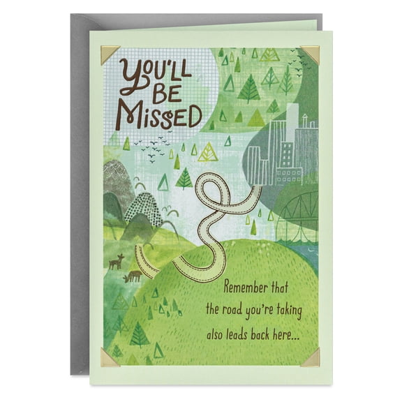 Hallmark Goodbye Card (The Road You're Taking)