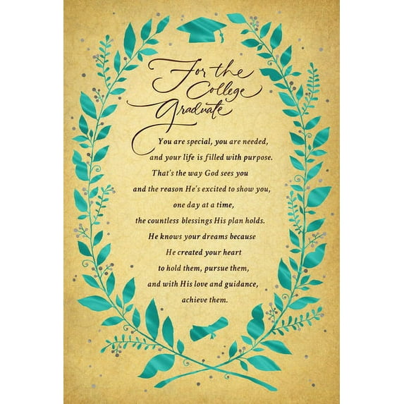 Hallmark Graduation Card