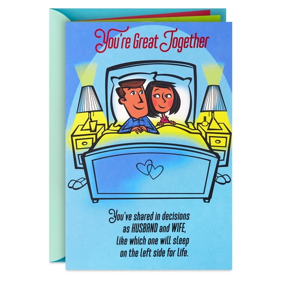 Hallmark Funny Anniversary Card for Couple (You're Great Together)