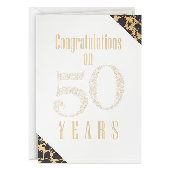Hallmark 50th Anniversary Card for Couple (Enjoy this Very Special Day)