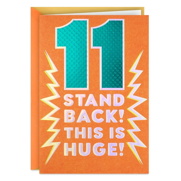Hallmark 11th Birthday Card (You're One Cool Kid)