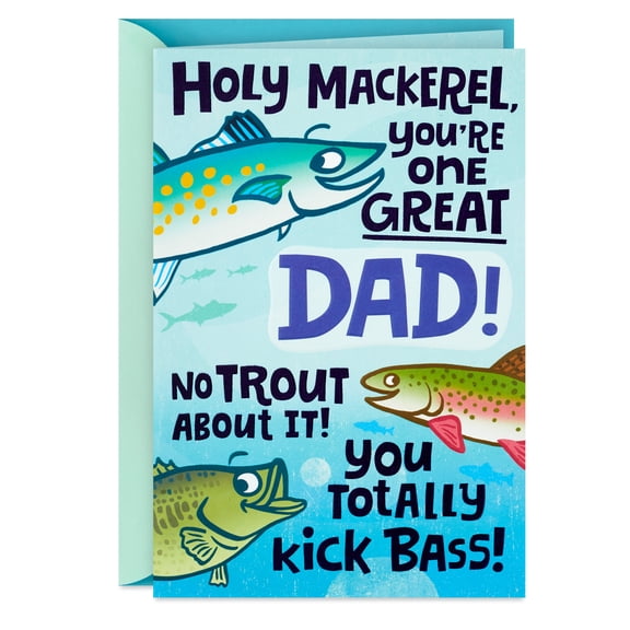 Hallmark Funny Birthday Card for Dad (Fishing for Compliments)