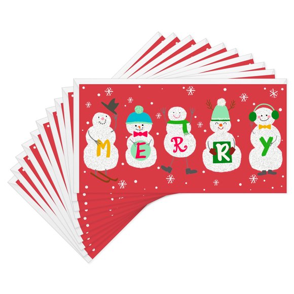 24 PCS Gnome Christmas Money Holder Cards With Envelopes - Gift Card & Cash Holders
