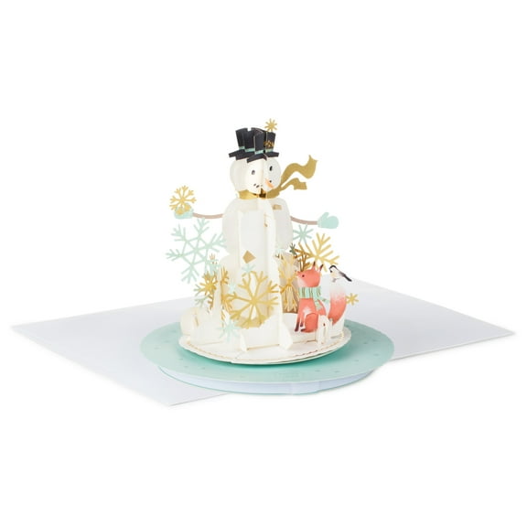 Hallmark Paper Wonder Musical 3D Pop-Up Christmas Card with Motion (Wonder of The Season)