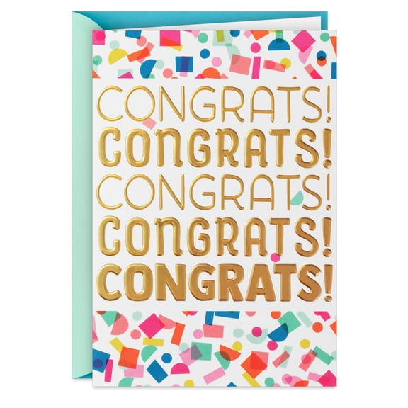 Hallmark Congratulations Card (And That's How It's Done)