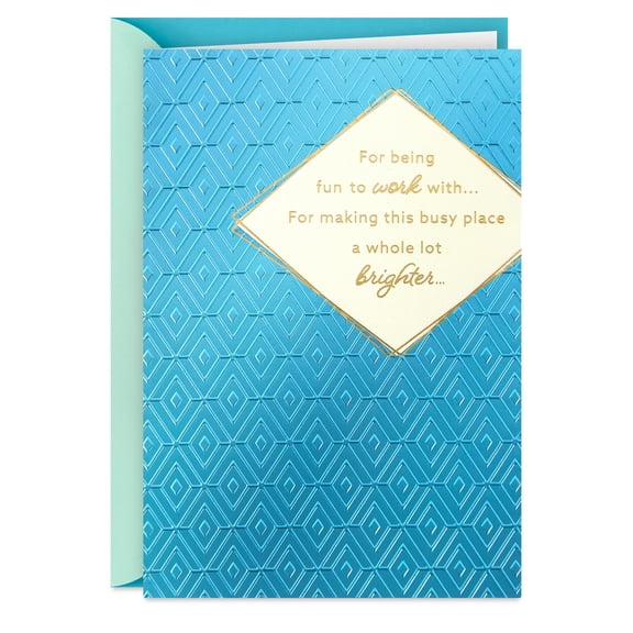 Hallmark Goodbye Card for Coworker (Things Won't Be the Same Without You)